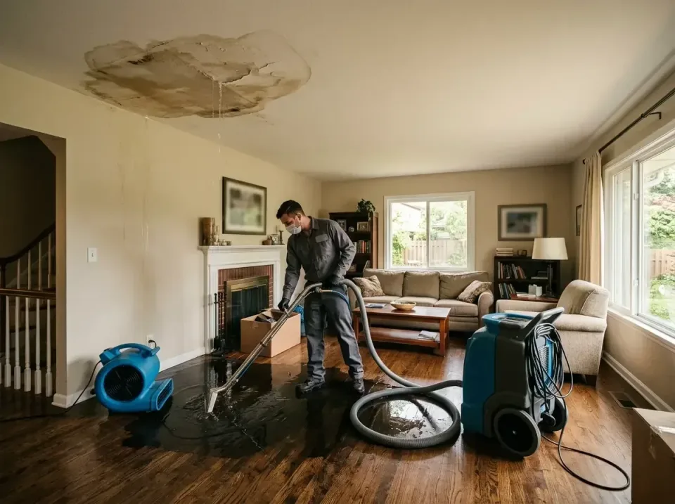 attic-pipe-burst-ceiling-drip-008 — frequently asked questions, Water Damage Restoration & Carpet Care in Midway, GA